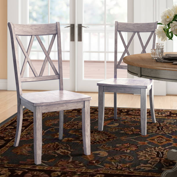 Three Posts™ Fortville Solid Wood Side Chair & Reviews Wayfair